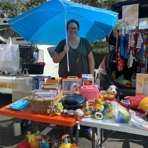 Organic car boot sale items Organic goods